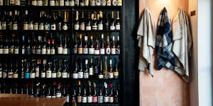 Havilah wine bar and bottle shop in Launceston. 