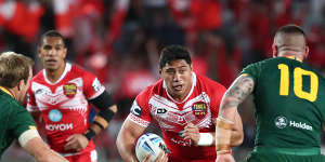 A rematch between Tonga and Australia would have been one of the highlights of the 2021 World Cup.