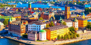 Greta Thunberg's home city of Stockholm,Sweden.
