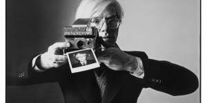 Andy Warhol never went anywhere without a camera,snapping images constantly.