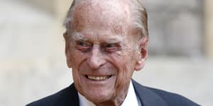 Prince Philip at his last public appearance in July 2020. 