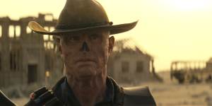Walton Goggins as “the Ghoul” in Fallout.