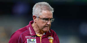 Brisbane Lions senior coach Chris Fagan.