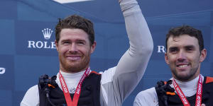 Slingsby steers dominant Aussie boat back into SailGP lead