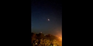 Video from near the reported site of airstrikes in Iran early on Friday.