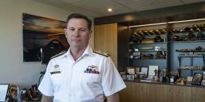 Navy Chief Mark Hammond said he was taking the matter “very seriously”.