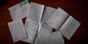 Wartime letters from Toni and Lotte Ibermann to Sonja Cowan and Ursel Walker. They remained hidden in Ursel’s keeping until her death in 1999.