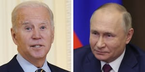 US President Joe Biden and Russian President Vladimir Putin.