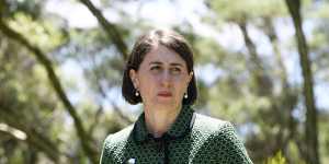 Premier Gladys Berejiklian has maintained the Office of Local of Government was responsible for"making sure the dollars got to those councils".
