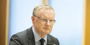 Reserve Bank governor Philip Lowe.