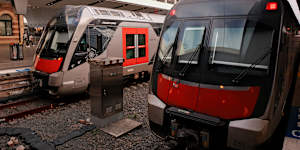 The state’s fleet of new intercity trains have only just started running on the Blue Mountains line.