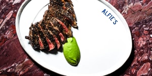 Alfie’s steakhouse has opened in Sydney,specialising in sirloin steaks.