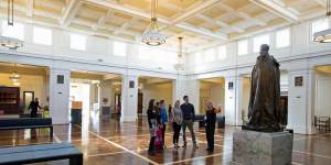 Learn about democracy at the Museum of Australian Democracy at Old Parliament House.