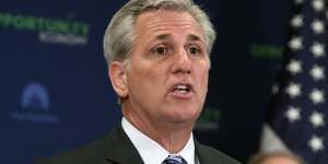 House Majority Leader Kevin McCarthy,of California,pulled out of the race to be Speaker after 40 hardline House conservatives said they would not vote for him. 