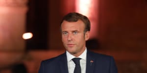 Emmanuel Macron returned to Lebanon for the second time since a blast devastated the capital Beirut,calling for sweeping changes to help the former French colony overcome a financial and political crisis decades in the making. 