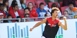 Jack Fitzpatrick in his Demons playing days.