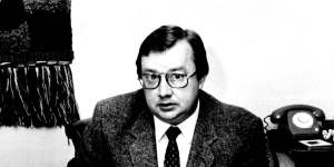 Harold Mitchell in 1983. 