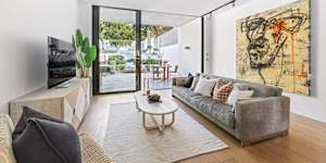 The Bondi home spans across four levels with internal lift access.