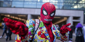 New York's Comic-Con spins on a web and a prayer