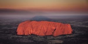 Uluru,setting for the 2017 Statement from the Heart. 