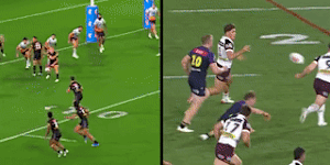Reece Walsh v Nathan Cleary.