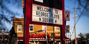 The location George Floyd was killed has now become a memorial site called George Floyd Square. 