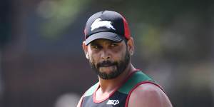 Brave stand:South Sydney skipper Greg Inglis has had enough of racism in football.