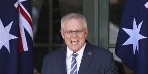 Prime Minister Scott Morrison is warning tech giants over anonymous online abuse.