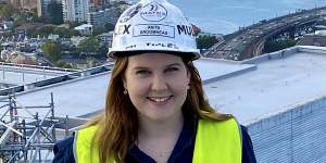 Female tradies reach for the top of the world