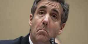Michael Cohen,President Donald Trump’s former personal lawyer.