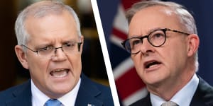 Scott Morrison’s team has looked to pounce on Anthony Albanese’s comments on offshore detention.