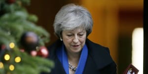 Theresa May hopes to'turn a corner'in the new year