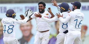 As it happened:Debutant Jayasuriya spins Sri Lanka to innings win over Australia