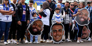 Belmore is alive with Bulldogs fans again. Why are the police fining them?