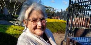 Wendy Evans’ mother,Dorothy,95,is in a Melbourne aged care home.