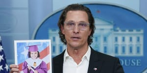 ‘People are hurting’:Uvalde-born actor Matthew McConaughey calls for gun control at White House
