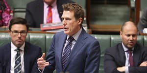 Christian Porter wants to strike part of the ABC’s defence to his defamation claim from the court file on the basis that they contain “scandalous” and “vexatious” material.