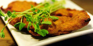 Tareko maacha,fish marinated with Himalayan spices.