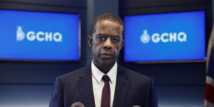 In a scenario with real-world parallels,Adrian Lester plays Britain’s new PM,a former junior minister who has been thrust into office after the sacking of Boris Johnson.
