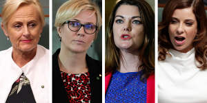 Female politicians reach out across party lines for support