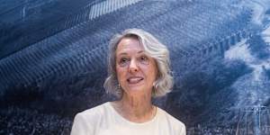 Lunch with Lynley Crosswell,chief executive of Museums Victoria at Scopri. 