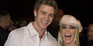 Britney and Justin,in happier times.