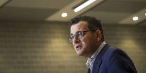 Victorian Premier Daniel Andrews.