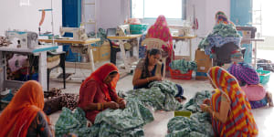 Saheli Women at work.