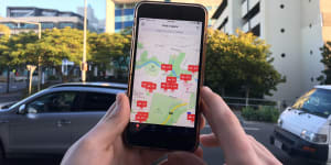 Kerb,a new parking app,aims to solve Brisbane's parking woes.