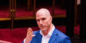 ACT Senator David Pocock gives his first speech in the Senate.