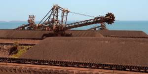 Fortescue’s bumper stock run has also been halted by dwindling metal prices.