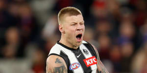 St Kilda are pursuing Magpies midfielder Jordan De Goey.