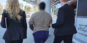 A 21-year-old man was arrested by sex crime squad detectives over the terrifying alleged attack.