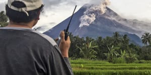 Indonesian volcano unleashes river of lava and gases in new eruption